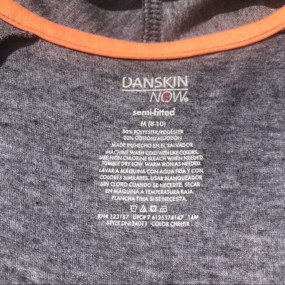 Danskin Now Semi-Fitted Grey Cardigan - Picture 3 of 3